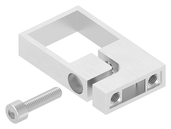 Spannring für Rohr 40x40 mm V2A | 40 mm