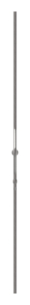 Designstab Stahl S235 Ø 12 mm H 1000 mm mit Kugel Ø 25 mm-88-1156141.ST
