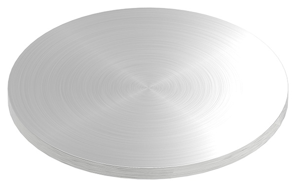 Ronde | Maße: Ø 120x6 mm | mit Rundschliff | V2A