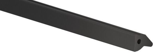 Vordach Montage-Set Edelstahl Aluminium EPDM fuer Glas 17-52 mm L = 2005 mm eleganza canopy-88-11VDE-GU-2000.17
