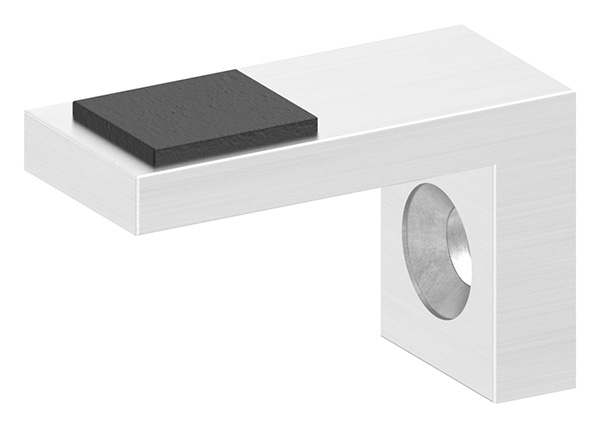 Halteboden Plattenhalter Scheibensicherung fuer Glas - Edelstahl-10-5308.4