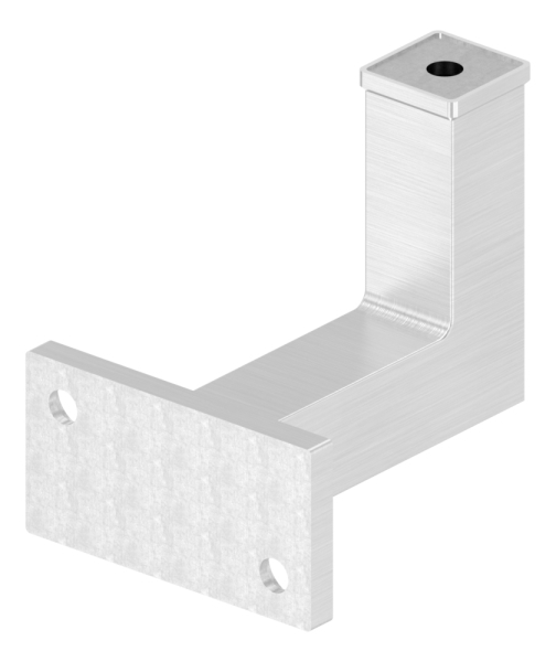 Handlaufhalter zum Anschweißen/Aufschrauben (flach) V2A