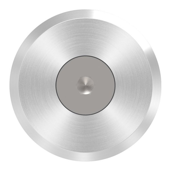 Glaspunkthalter Ø 50 mm- V2A- Anschluss- Flach- Bis 21-52 mm Klemmbereich- mit AbP-10-5210.4