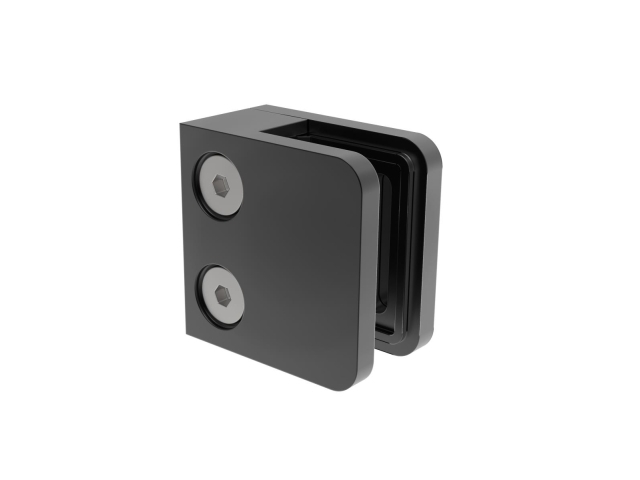 Glasklemme 45x45x27 mm Anschluss: Flach RAL9005 SCHWARZ
