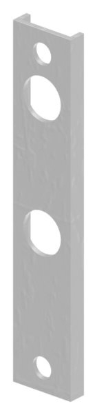 Adapter fuer Gittertorschloesser GTS2- fuer Rundrohre Ø 33 - 60mm- blank-88-1156705-ALU.BL