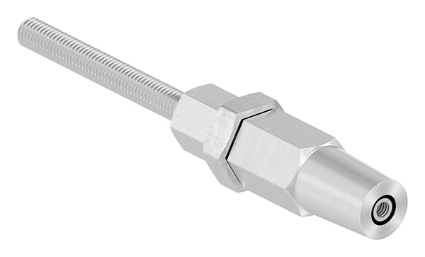 Gewindeterminal zur Selbstmontage | Für Seil Ø 3 mm | V4A