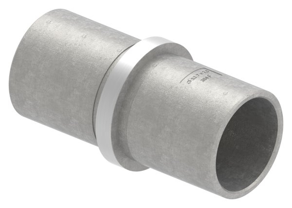 Verbinder für Rundrohr | Maße: Ø 33,7x2,6 mm | V2A