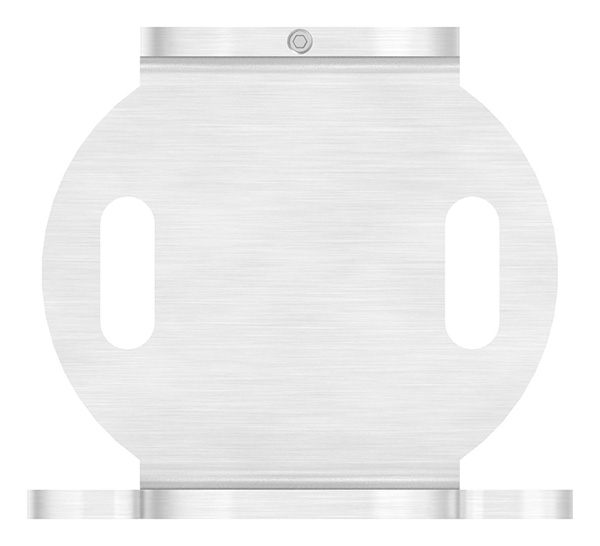 Wandbefestigung für Geländerpfosten für Rohr 42,4 mm