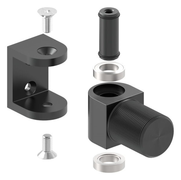 Torband selbstschliessend, schraubbar aus Aluminium