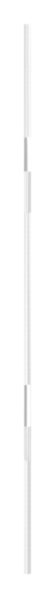 Zierstab Edelstahl V2A Ø 12 mm Laenge 1000 mm mit 2 Quadraten-88-1156149-240.D