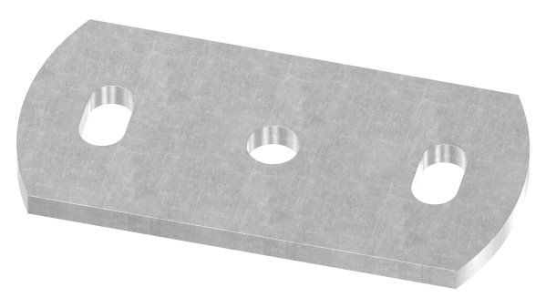 Ankerplatte | Maße: 120x60x6 mm | Stahl (Roh) S235JR